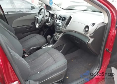 2012 Chevrolet Sonic 2Lt из США, поврежденный, VIN 1G1JC5SH7C4127667